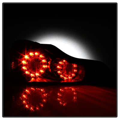 SPYDER 08-13 Infiniti G35 G37 Coupe Only / Q60 14-15 OEM Style Tail Lights - Black 9047534