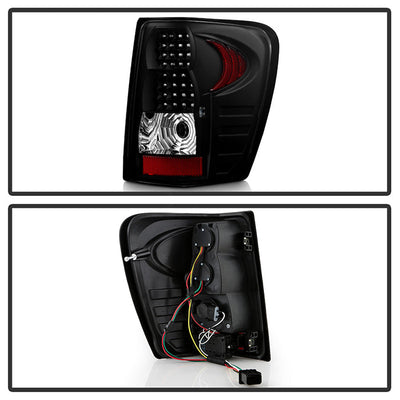 SPYDER Xtune Jeep Grand Cherokee 99-04 LED Tail Lights Black ALT-JH-JGC99-LED-BK 5073433