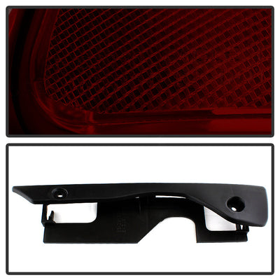 SPYDER Xtune Jeep Grand Cherokee 1999-2002 OEM Style Tail Lights Red Smoked ALT-JH-JGC99-OE-RSM 9034107