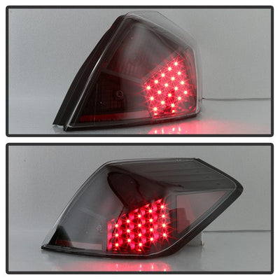 SPYDER xTune Nissan Altima 07-12 Sedan LED Tail Lights - Black ALT-JH-NA07-4D-LED-BK 9039492