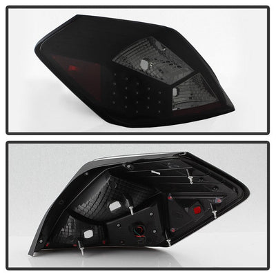 SPYDER xTune Nissan Altima 07-12 Sedan LED Tail Lights - Black Smoked ALT-JH-NA07-4D-LED-BSM 9039508
