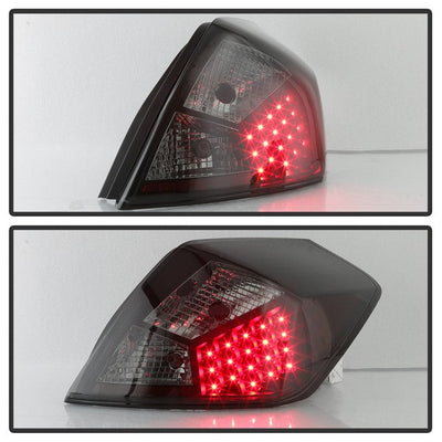 SPYDER xTune Nissan Altima 07-12 Sedan LED Tail Lights - Black Smoked ALT-JH-NA07-4D-LED-BSM 9039508