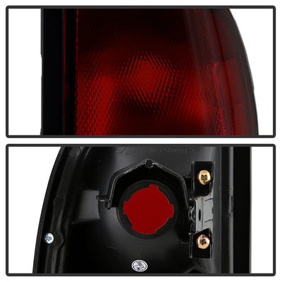 SPYDER Xtune Nissan Frontier 00-04 OEM Style Tail Lights Red Smoked ALT-JH-NF00-OE-RSM 9033223