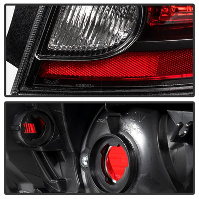 SPYDER Xtune Nissan Sentra 2.5L Se-R Passenger Side Tail Lights - OEM Right ALT-JH-NS07-OE-BK-R 9032486
