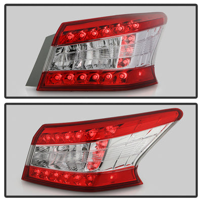 SPYDER xTune Nissan Sentra 2013-2015 OEM Passenger Side Outer Tail Light - Right 9055393