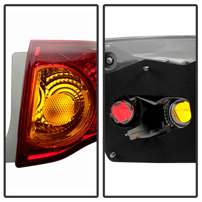 SPYDER Xtune Toyota Corolla 2009-2010 Passenger Side Outer Tail Lights - OEM Right ALT-JH-TCO09-OE-OR 9032103