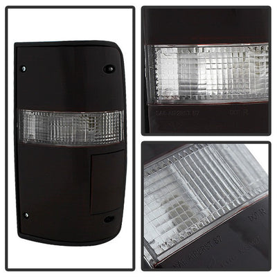 SPYDER Xtune Toyota Pickup 89-95 OEM Style Tail Lights Red Smoked ALT-JH-TP89-OE-RSM 9028977
