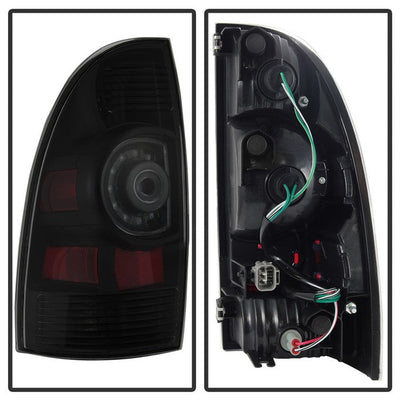 SPYDER xTune Toyota Tacoma 09-15 OEM LED Style Tail Lights - Black Smoked ALT-JH-TTA09-OE-BSM 9039522