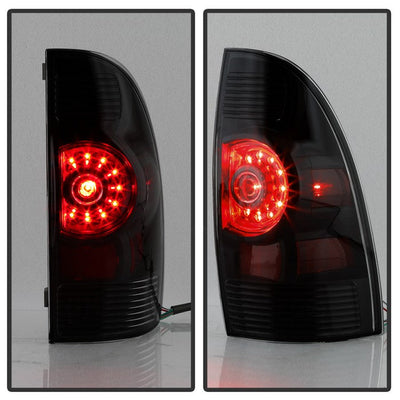 SPYDER xTune Toyota Tacoma 09-15 OEM LED Style Tail Lights - Black Smoked ALT-JH-TTA09-OE-BSM 9039522