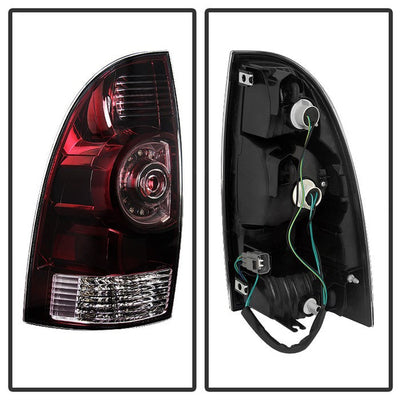 SPYDER Xtune Toyota Tacoma 2009-2013 OEM LED Style Tail Lights Red Smoked ALT-JH-TTA09-OE-RSM 9029929
