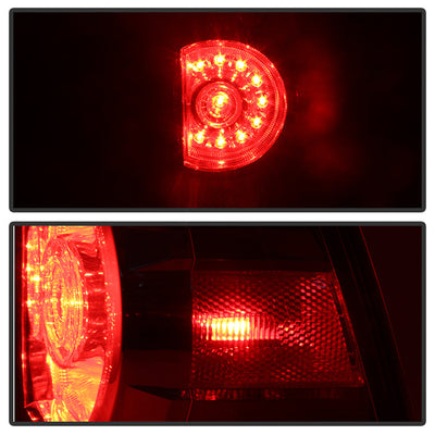 SPYDER Xtune Toyota Tacoma 2009-2013 OEM LED Style Tail Lights Red Smoked ALT-JH-TTA09-OE-RSM 9029929