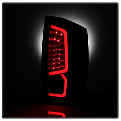 SPYDER xTune 14-16 Toyota Tundra Light Bar LED Tail Lights - Black Smoked (ALT-JH-TTU14-LED-BSM) 9040450