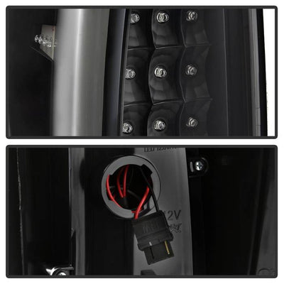 SPYDER xTune 02-06 Chevrolet Avalanche LED Tail Lights - Black (ALT-ON-CAV02-LED-BK) 9043956