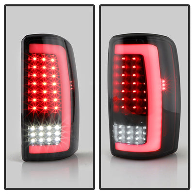 SPYDER xTune 00-06 Chevrolet Suburban C Shape Style LED Tail Lights - Black Smoke (ALT-ON-CD00-LBLED-BSM) 9050725