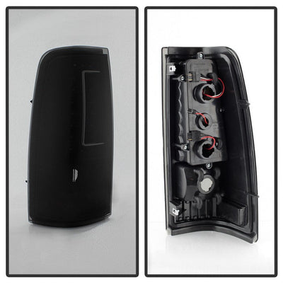 SPYDER xTune 03-06 Chevy Silverado 1500 (w/o Stepside) LED Tail Lights - Blk Smoke (ALT-ON-CS03-G2-LED-BSM) 9039218