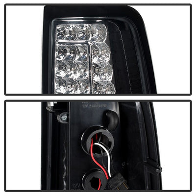 SPYDER Xtune Chevy Silverado 1500-2500-3500 03-06 C-Shape LED Tail Lights Chrome ALT-ON-CS03-G2-LED-C 5081278