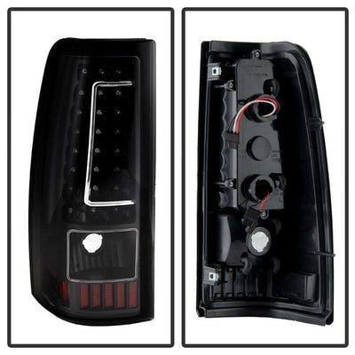 SPYDER Xtune Chevy Silverado 1500/2500/3500 99-02 Version 2 LED Tail Lights Black ALT-ON-CS99-G2-LED-BK 5081223