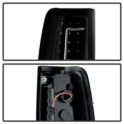 SPYDER Xtune Chevy Silverado 1500/2500/3500 99-02 Version 2 LED Tail Lights Black ALT-ON-CS99-G2-LED-BK 5081223