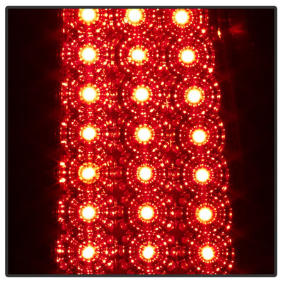 SPYDER Xtune Chevy Silverado 1500/2500/3500 99-02 LED Tail Lights Red Smoke ALT-ON-CS99-LED-RS 5011763