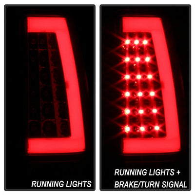 SPYDER xTune Chevy Silverado 1500/2500/3500 99-02 / Version 3 Tail Lights Red Clear ALT-ON-CS99V3-LBLED-RC 9038792
