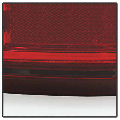 SPYDER xTune Chevy Silverado 1500/2500/3500 99-02 / Version 3 Tail Lights Red Clear ALT-ON-CS99V3-LBLED-RC 9038792