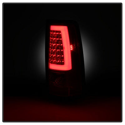 SPYDER xTune Chevy Silverado 1500/2500/3500 99-02 / Version 3 Tail Lights Red Clear ALT-ON-CS99V3-LBLED-RC 9038792