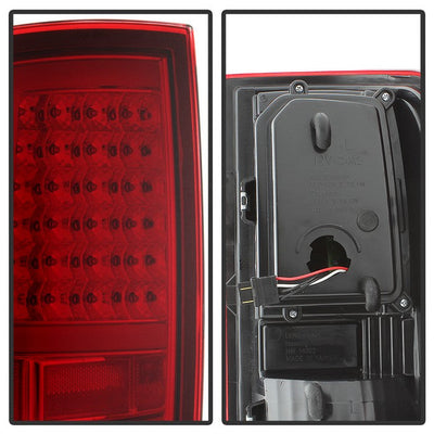 SPYDER xTune Dodge Ram 1500 09-16 LED Tail Lights Incandescent Model Only - Red Clear ALT-ON-DR09-LBLED-RC 5082213