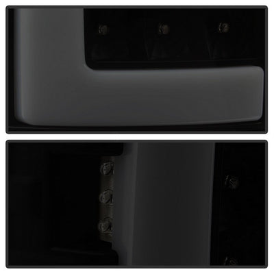 SPYDER xTune 02-06 Dodge Ram 1500 Light Bar LED Tail Light - Black Smoke (ALT-ON-DRAM02V3-LBLED-BSM) 9040269