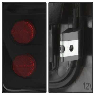 SPYDER Xtune Dodge Ram 1500/2500/3500 94-01 Euro Style Tail Lights Black ALT-ON-DRAM94-BK 5012753