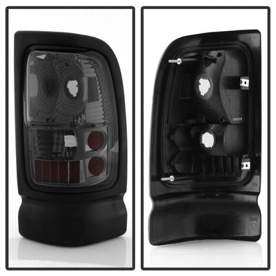 SPYDER Xtune Dodge Ram 1500/2500/3500 94-01 Euro Style Tail Lights Smoke ALT-ON-DRAM94-SM 5012814