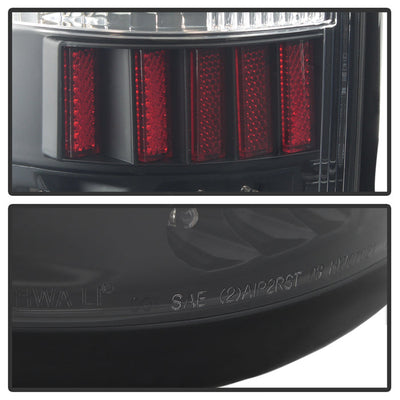 SPYDER Xtune Ford F150 Styleside 04-08 (Not Fit Heritage & SVT) LED Tail Lights Black ALT-ON-FF15004-LED-BK 5012890