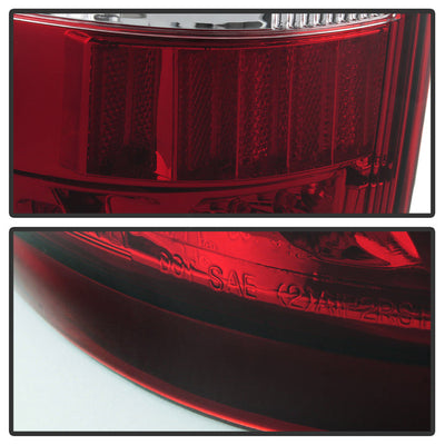 SPYDER Xtune Ford F150 Styleside 04-08 LED Tail Lights Red Clear ALT-ON-FF15004-LED-RC 5034069