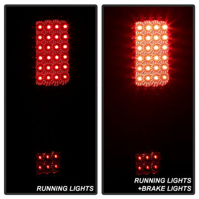 SPYDER Xtune Ford F150 Styleside 04-08 (Not Fit Heritage & SVT) LED Tail Lights Smoke ALT-ON-FF15004-LED-SM 5012920