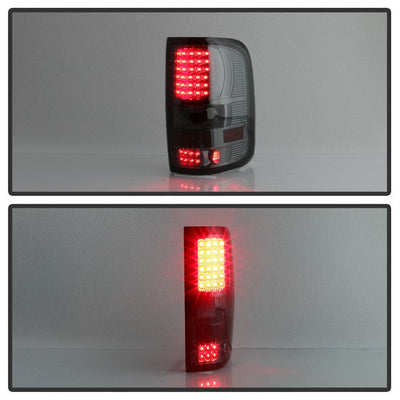 SPYDER Xtune Ford F150 Styleside 04-08 (Not Fit Heritage & SVT) LED Tail Lights Smoke ALT-ON-FF15004-LED-SM 5012920