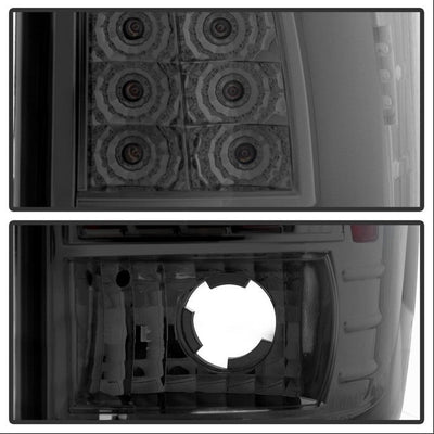SPYDER xTune Ford F150 Styleside 97-03 Light Bar LED Tail Lights - Smoke ALT-ON-FF15097-LBLED-SM 5082107