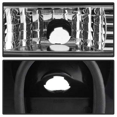 SPYDER Xtune Ford MUStang 87-93 LED Tail Lights Black ALT-ON-FM87-LED-BK 5012975