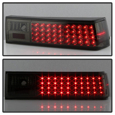 SPYDER Xtune Ford MUStang 87-93 LED Tail Lights Smoke ALT-ON-FM87-LED-SM 5013002