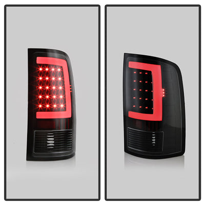 SPYDER Xtune GMC Sierra 07-13 LED Tail Lights Black ALT-ON-GS07-G2-LED-BK 5081551