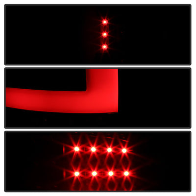 SPYDER Xtune GMC Sierra 07-13 LED Tail Lights Black ALT-ON-GS07-G2-LED-BK 5081551