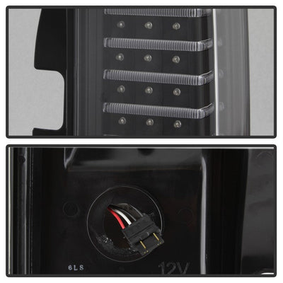 SPYDER Xtune Hummer H3 06-09 ( Non H3T ) LED Tail Lights Black ALT-ON-HH306-LED-BK 5017697