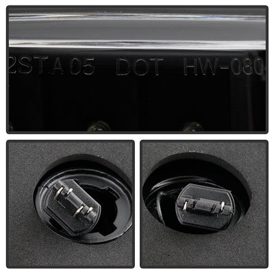 SPYDER Xtune Scion Xb 08-10 LED Tail Lights Black ALT-ON-TSXB08-LED-BK 5013156