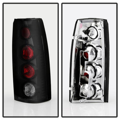 Spyder Chevy C/K Series 1500 88-98/GMC Sierra 88-98 Euro Style Tail Lights Blk Smke ALT-YD-CCK88-BSM 5077967