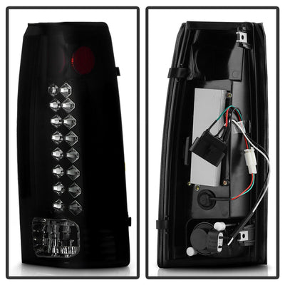 Spyder Chevy C/K Series 1500 88-98/GMC Sierra 88-98 LED Tail Lights Blk Smke ALT-YD-CCK88-LED-BSM 5077981
