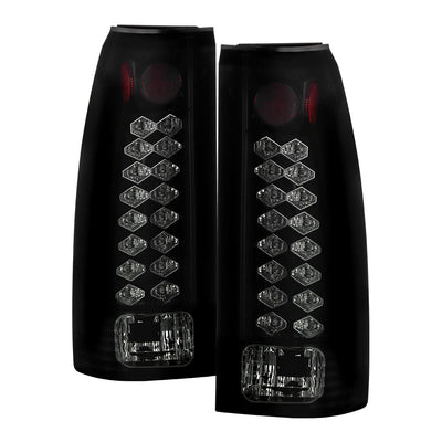 Spyder Chevy C/K Series 1500 88-98/GMC Sierra 88-98 LED Tail Lights Blk Smke ALT-YD-CCK88-LED-BSM 5077981