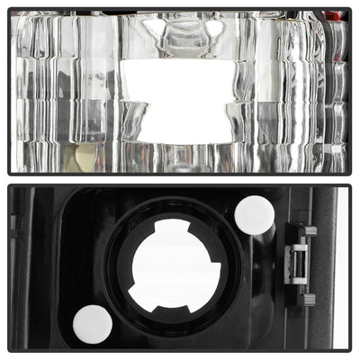 Spyder Chevy C/K Series 1500 88-98/Blazer 92-94 LED Tail Lights Red Clear ALT-YD-CCK88-LED-RC 5001375