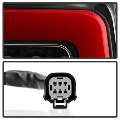SPYDER 15-22 Chevy Colorado Red Light Bar LED Tail Lights - Black (ALT-YD-CCO15-RBLED-BK) 5089496