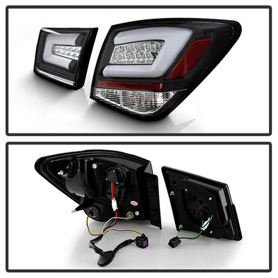 Spyder Chevy Cruze 2011-2014 Light Bar LED Tail Lights Black ALT-YD-CCRZ11-LBLED-BK 5076595