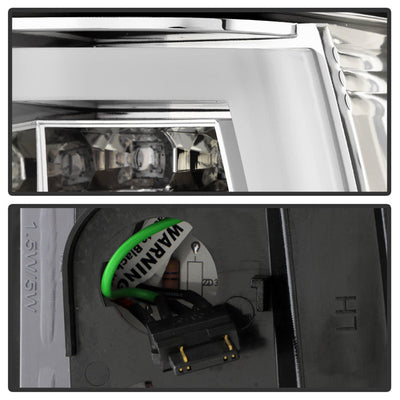 Spyder Chevy Silverado 1500/2500 03-06 Version 2 LED Tail Lights - Chrome ALT-YD-CS03V2-LED-C 5081902