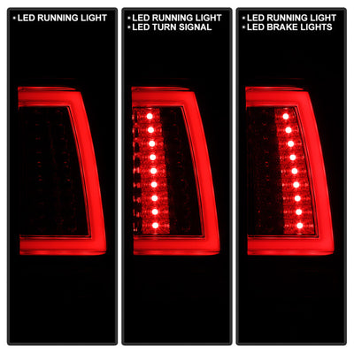 Spyder Chevy Silverado 1500/2500 03-06 Version 2 LED Tail Lights - Chrome ALT-YD-CS03V2-LED-C 5081902