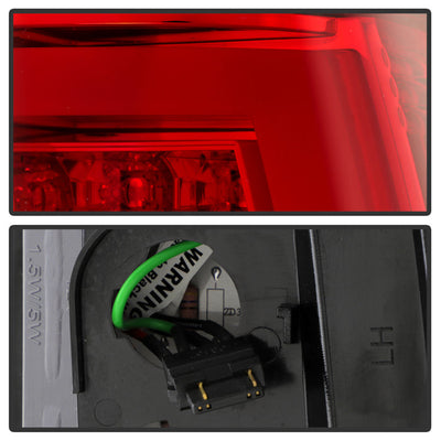 Spyder Chevy Silverado 1500/2500 03-06 Version 2 LED Tail Lights - Red Clear ALT-YD-CS03V2-LED-RC 5081926